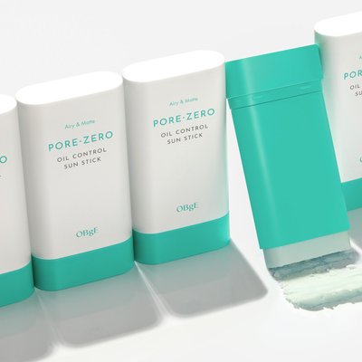 오브제 포어제로 오일 컨트롤 선스틱 18g 2개 SPF 50+