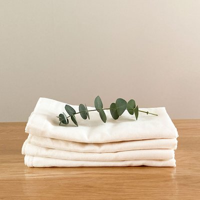 오랜 강화 소창행주 2겹 (국내산 무형광 면사) 10+1