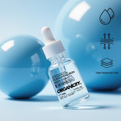 오가니시티 3중히알루론산 1%원액 건성피부 보습세럼 30ml