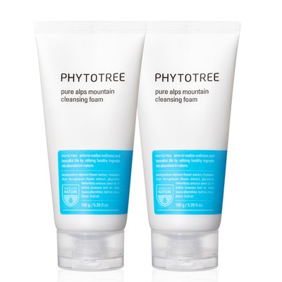 1+1 / 2+2 피토트리 퓨어 알프스 딥 폼 클렌징 150ml 세안제 저자극 딥클렌저