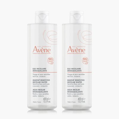 [아벤느] 미셀라 클렌징 워터 400ml, 2개
