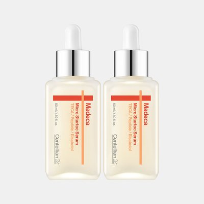 [10%추가적립] 동국제약 센텔리안24 마데카 마이크로 스타톡 세럼 50ml  2개  / 앰플, 미백, 광채, 보습, 탄력, 기미잡티 개선에 도움