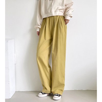 남녀공용 투턱 와이드핏 밴딩팬츠 2단사이즈 원데이핏 ONeday fit