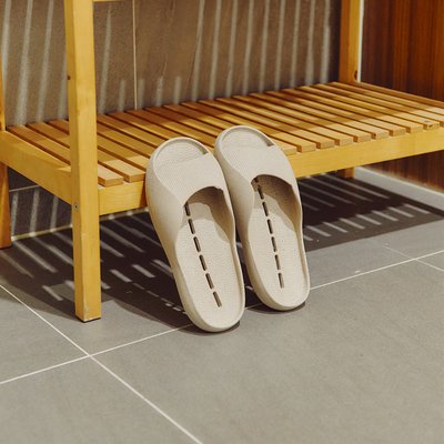 오우투 슬림핏 항균 업사이클 발등낮은 슬리퍼 욕실화 자원순환 pvc 욕실
