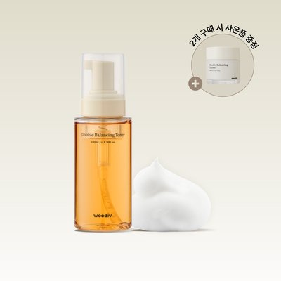 우디브 저자극 식물성 두피 토너 100ml / 두피 가려움 붉은기 뾰루지 각질 개선 토닉