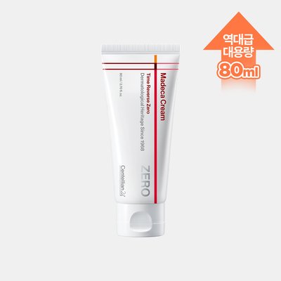 동국제약 센텔리안24 마데카크림 타임리버스 제로 80ml x 1개 /병풀 시카 테카(TECA) 히알루론산 성분으로 수분, 보습, 미백, 탄력에 도움 시즌7