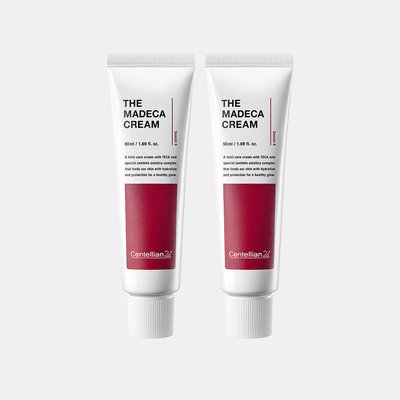 동국제약 센텔리안24 더 마데카 크림 50ml x 2개 /병풀크림 시카 테카(TECA) 주름개선 수분 보습 기미완화 안티에이징 탄력 잡티 개선에 도움 / 시즌6