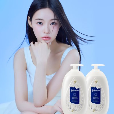 [청순형광등] 존슨즈 뷰티 바디로션 향좋은 보습 자스민 화이트릴리, 500ml, 2개