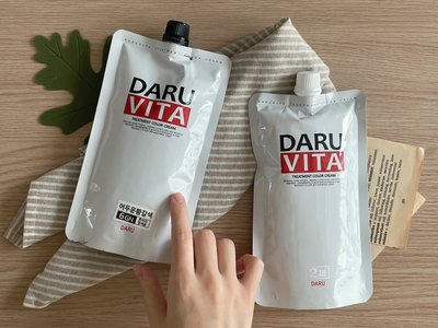 다루비타 트리트먼트 칼라크림 1제+2제 각 300g