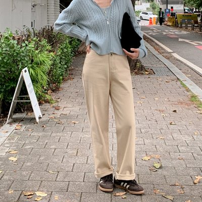 [자체제작] (MADE) 숏&롱 데일리 스트레이트 컬러 데님 팬츠 ps5377