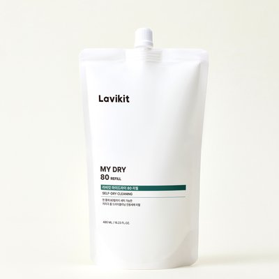 라비킷 마이드라이80 홈 드라이 세제 집에서 드라이클리닝 480ml 리필