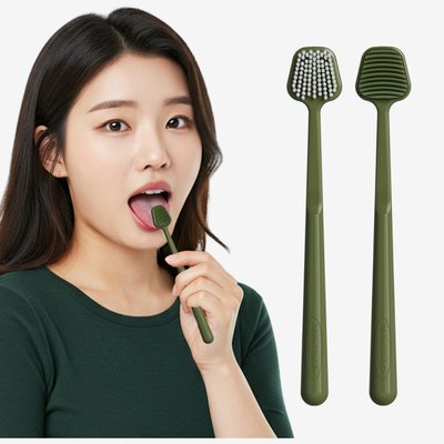 오던톨로지 혀클리너 양면 혀 백태제거 혓바닥백태 설태 1개 (샘플 포함)