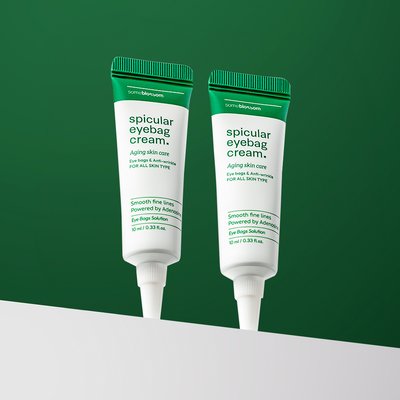 [단독1+1]썸블라썸 아이백 크림 볼륨 리프팅 눈밑 꺼짐 주름 탄력 다크서클 개선 스피큘