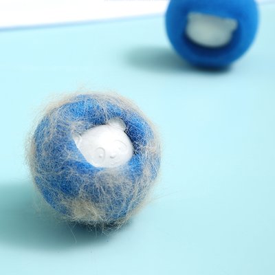 판다 먼지제거 세탁볼 4P 스펀지 드럼 세탁기 건조기 볼