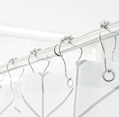 [단독] 무타공마켓 스텐 샤워커튼봉 화장실 욕실 A(40-55cm)