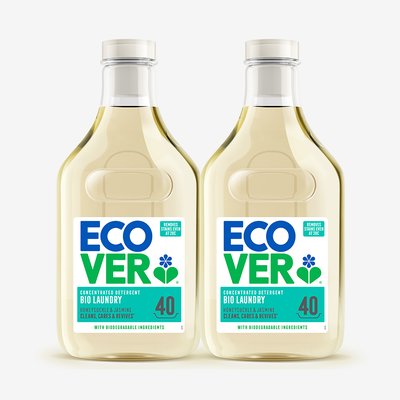 에코버 딥클린 세탁세제 허니서클 자스민 1430ml, 2개