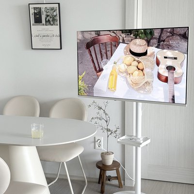 엔텐바이미43 기본형 모니터 TV 스탠드 삼성 M5 M7 거치대 삼탠바이미 짭탠바이미