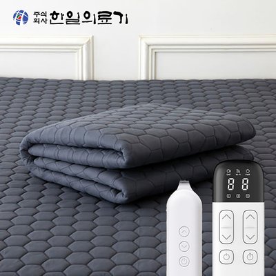 한일의료기 ioT 탄소매트 전기요 워셔블 전기 온열매트 침대용 전기장판 1인용 싱글