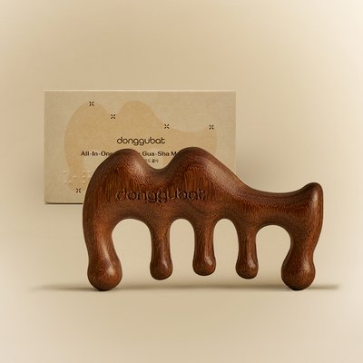동구밭 올인원 우드괄사 두피마사지 지압 두피 경락 샌달우드 승모근 나무괄사