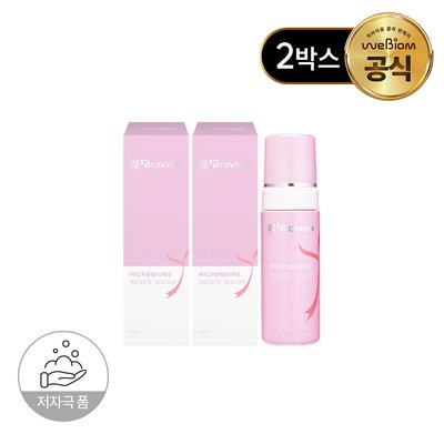 위바이옴 마이크로바이옴 이너워시 여성청결제 150ml, 2개