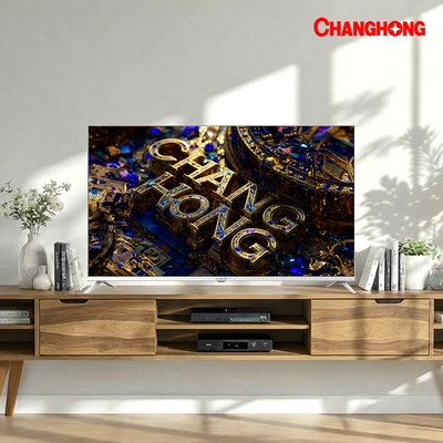 창홍 스마트 TV 구글 5.0 블루투스 지원 120hz 109cm(43인치) 화이트, 4K, 고객 직접설치