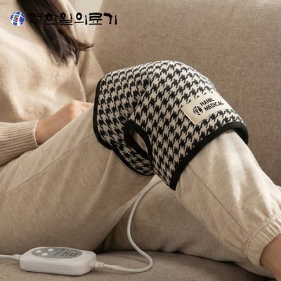한일의료기 무릎 찜질기 전기 온열 찜질팩 다리 연골 관절 근육 통증 원적외선 온열기