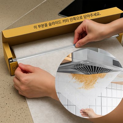 국산 주방후드필터 후드 커버 망 가스레인지 가스렌지 후황 환풍기 필터 45cm