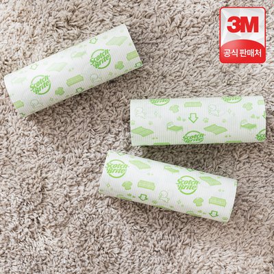 3M 스카치브라이트 대형 테이프클리너 리필 2+1입