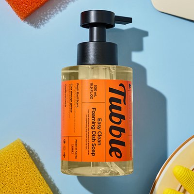 터블 비건 주방세제 친환경 과일세척 젖병 설거지 500ml 1개