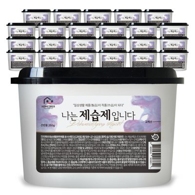 홈트너 제습제 옷장제습제 습기제거제 선반형 570ml 250g, 24개