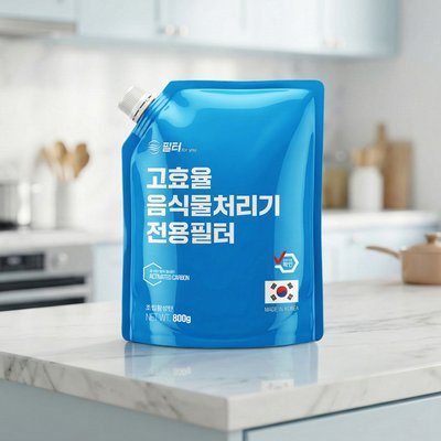 [호환] 미닉스 음식물 처리기 활성탄 필터 리필용 고품질 탈취필터 포유 1회 교체여분