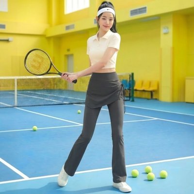 부츠컷 치마 레깅스 힙커버 플레어 랩스커트 바디프리즘