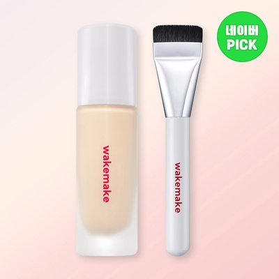 [4월 네이버PICK] 웨이크메이크 워터 벨벳 커버 파운데이션 30ml / SPF30 PA++