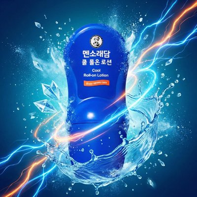 멘소래담 롤온 로션 쿨 바르는파스 소염 진통 허리 다리 관절 맨소래담
