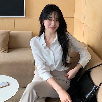 [클라비스] [찰랑셔츠] 기본핏_CVYWG2301N