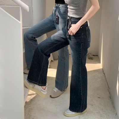 [자체제작] (MADE) Day Jeans No.76 데이진 2기장 난스판 워싱 부츠컷 데님 팬츠 ps5602