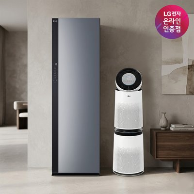 LG 스타일러 + LG 퓨리케어 360 공기청정기 (SC5GMR52 + AS285DWWC)