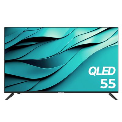 유맥스 QLED AI55G 139cm(55인치) 구글5.0 스마트TV - 중소기업 벽걸이
