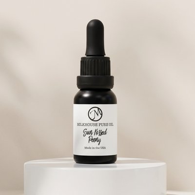 [공식몰] 밀크하우스캔들 퓨어 오일 퍼퓸 썬 키스드 피오니 밤쉘 외 6종 15ml