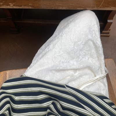 [일부당일] 언더슨 로망 레이스 스커트 플라워 새틴 레이어드 미디 롱 밴딩치마 (2c)