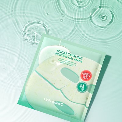 [더블][리페어진정] 셀퓨전씨 포스트 알파 시카 쿨링 프로틴 겔 마스크 5매 X2개 (총 10매)