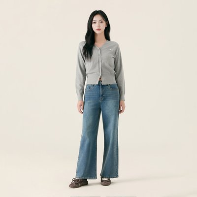 로엠 Fit-me 와이드 데님 숏ver RMTJG23G01
