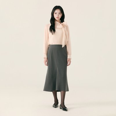 로엠 언발 롱 스커트 RMWHG23ST2
