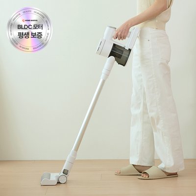 26년 신제품 홈마블 무선청소기 차이슨 원룸 자취방 강력흡입 BLDC 가벼운 딥클린 화이트, 청소기