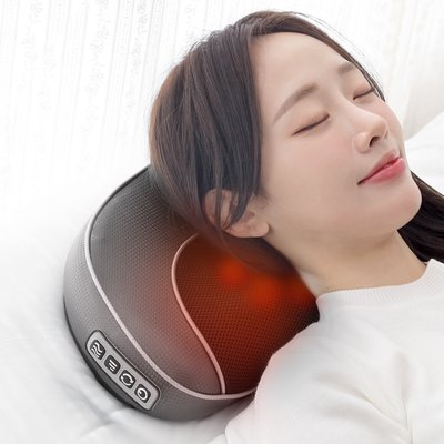 16구 온열 후레쉬 기절 안마 베개 롤링 목어깨 마사지기 쿠션 안마기 MVP-7660
