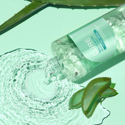 [김정문알로에] 큐어 알로에 워터 젤리토너 500ml, 1개