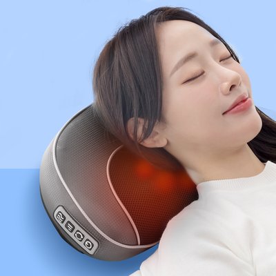 16구 온열 후레쉬 기절 안마 베개 롤링 목어깨 마사지기 쿠션 안마기 MVP-7660