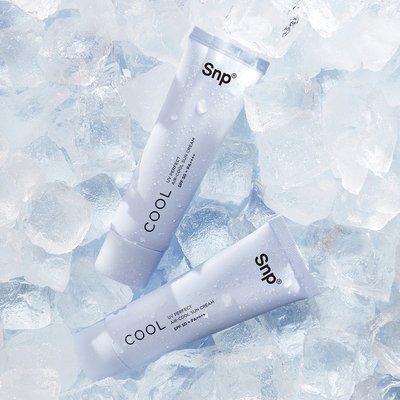 Snp UV 퍼펙트 에어쿨 수분 충전 선크림 50g 쿨링 선블록 SPF50+ PA++++