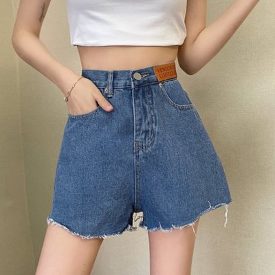 키작녀 청반바지 여름 스키니진 핫팬츠