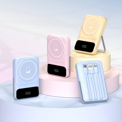 이어맥 팬톤 일체형 고속 무선 충전 맥세이프 보조배터리 10000mAh